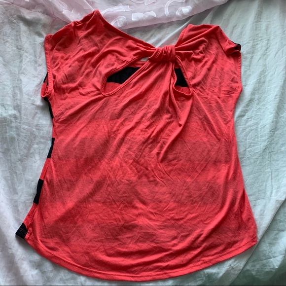 Neon striped blouse - Picture 4 of 7